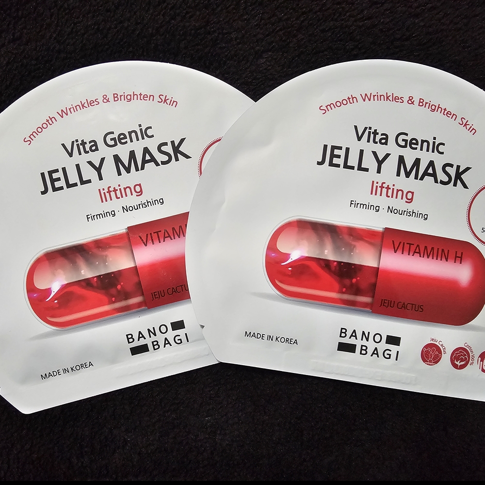 Vita Genic Jelly Mask Lifting - Vibrant Red